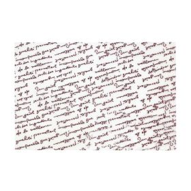 300 Pcs Baking Papers Grease-Proof Wax Papers Hamburger Papers [English Alphab]