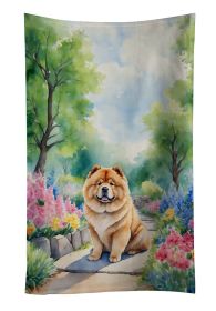 Chow Chow Spring Path Kitchen Towel Dish Cloths Guest Hand Towel Decorative Bathroom Towel for Face,Tea, Dishcloth, Kitchen and Bath
