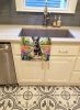 Australian Cattle Dog Spring Garden Kitchen Towel Dish Cloths Guest Hand Towel Decorative Bathroom Towel for Face,Tea, Dishcloth, Kitchen and Bath