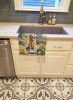Golden Retriever Spring Path Kitchen Towel Dish Cloths Guest Hand Towel Decorative Bathroom Towel for Face,Tea, Dishcloth, Kitchen and Bath