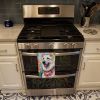 White German Shepherd Luau Kitchen Towel Dish Cloths Guest Hand Towel Decorative Bathroom Towel for Face,Tea, Dishcloth, Kitchen and Bath