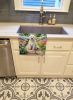 Coton de Tulear Spring Path Kitchen Towel Dish Cloths Guest Hand Towel Decorative Bathroom Towel for Face,Tea, Dishcloth, Kitchen and Bath