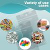 Clear Reclosable Zipper Bags with Hanging Hole, 6 x 9 Inch. Pack of 100 Resealable Plastic Bags 2 Mil. Poly & Plastic Packaging Bags for Pills