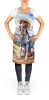 German Shorthaired Pointer Cowboy Welcome Apron Cooking Kitchen Server Baking Crafts Gardening for Adult Women Men, Unisex, Large, Multicolor