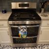 Shih Tzu in Sunflowers Kitchen Towel Dish Cloths Guest Hand Towel Decorative Bathroom Towel for Face,Tea, Dishcloth, Kitchen and Bath