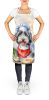 Bearded Collie The Chef Apron Cooking Kitchen Server Baking Crafts Gardening for Adult Women Men, Unisex, Large, Multicolor