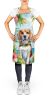 Beagle Luau Apron Cooking Kitchen Server Baking Crafts Gardening for Adult Women Men, Unisex, Large, Multicolor