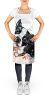 Boston Terrier The Look Apron Cooking Kitchen Server Baking Crafts Gardening for Adult Women Men, Unisex, Large, Multicolor