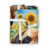 Mastiff in Sunflowers Apron Cooking Kitchen Server Baking Crafts Gardening for Adult Women Men, Unisex, Large, Multicolor