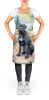 Cane Corso Spring Path Apron Cooking Kitchen Server Baking Crafts Gardening for Adult Women Men, Unisex, Large, Multicolor