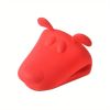 2pcs Oven Mitts, Food Grade High Temperature Resistant Silicone Hand Clip, Baking Gloves, Oven Gloves, Silicone Hippopotamus Heat Insulated Hand