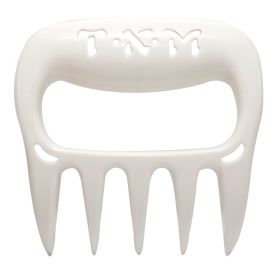 TXM Meat Claws for Shredding Barbecue Claws for Pulled Pork Grill Smoker Meat Paw Claw BBQ Claws Shredding Smoker Cooking Tool (Color: 1pc white, Ships From: China)
