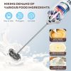 One Set Of Milk Frother Handheld USB-Rechargeable With 2pcs Stainless Whisk Heads; 3-Speed Adjustable Handheld Milk Frother For Cappuccinos; Hot