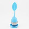 1pc Tea Infuser Silicone Handle Stainless Steel Strainer Drip Tray Included - Loose Tea Steeper - Best Tea Infuser For Loose Leaf Or Herbal Tea
